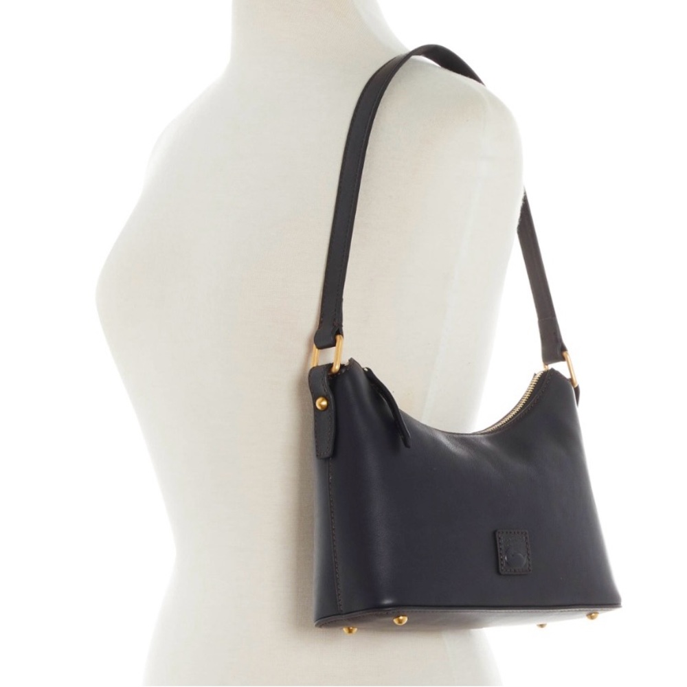 Dooney & Bourke Black Florentine Baguette